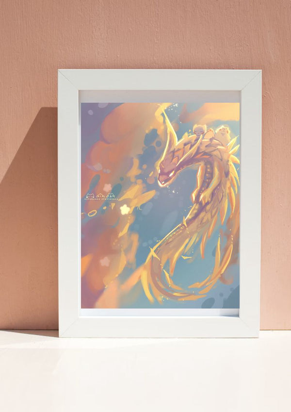 Rise of the Sun Dragon | Large Print |Year of the Dragon Design