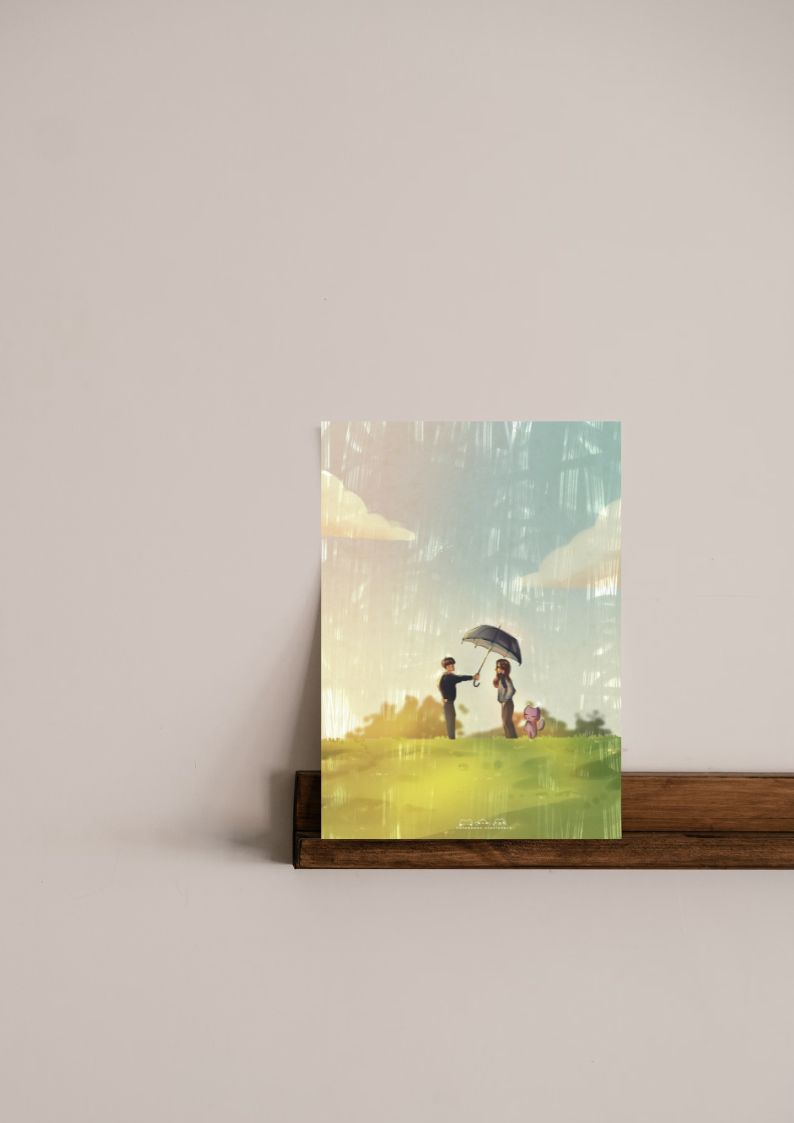 Mini Vertical Print - You and I