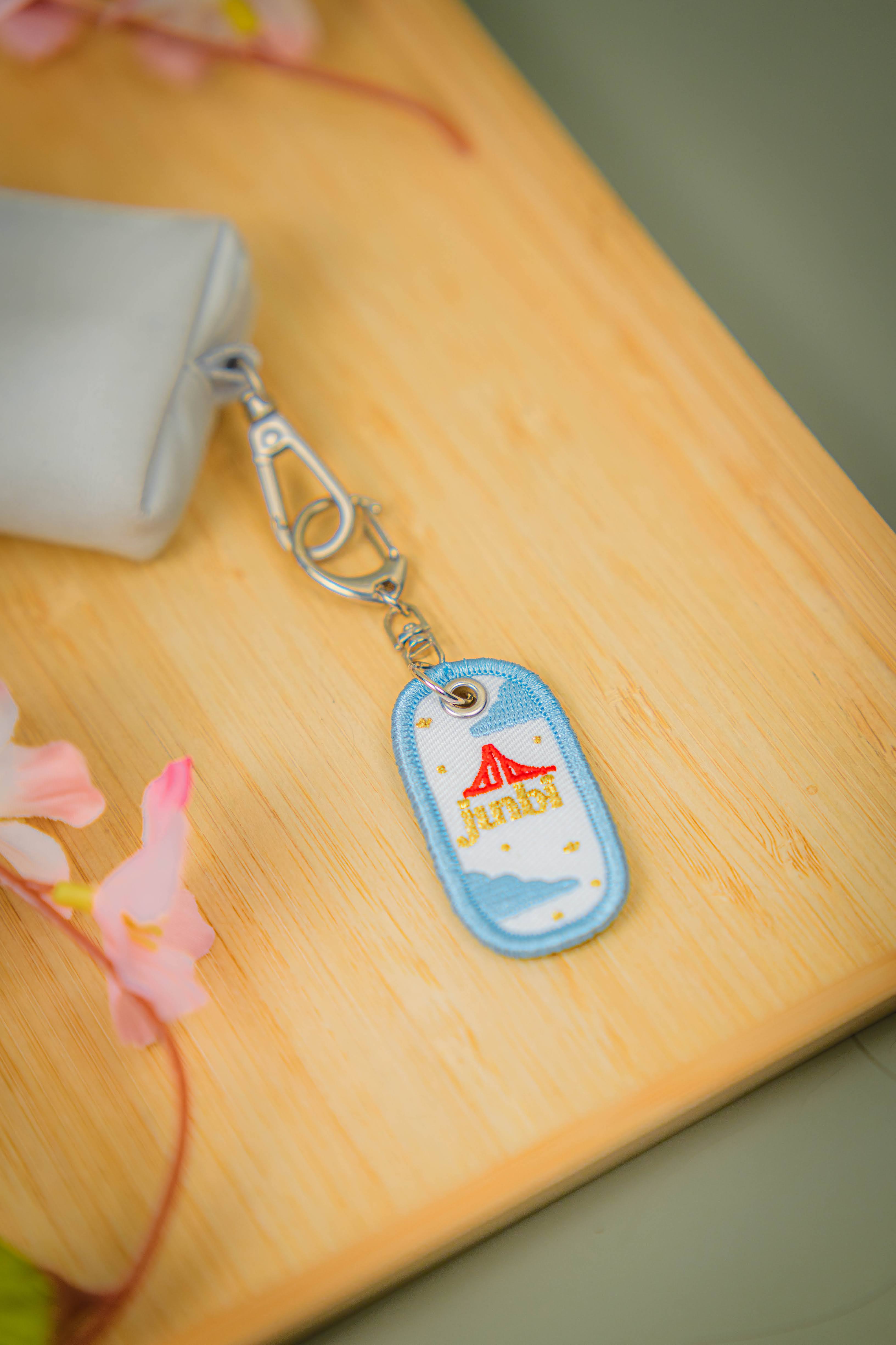 JUNBI x Notebeans Stationery Jet Tag Keychain