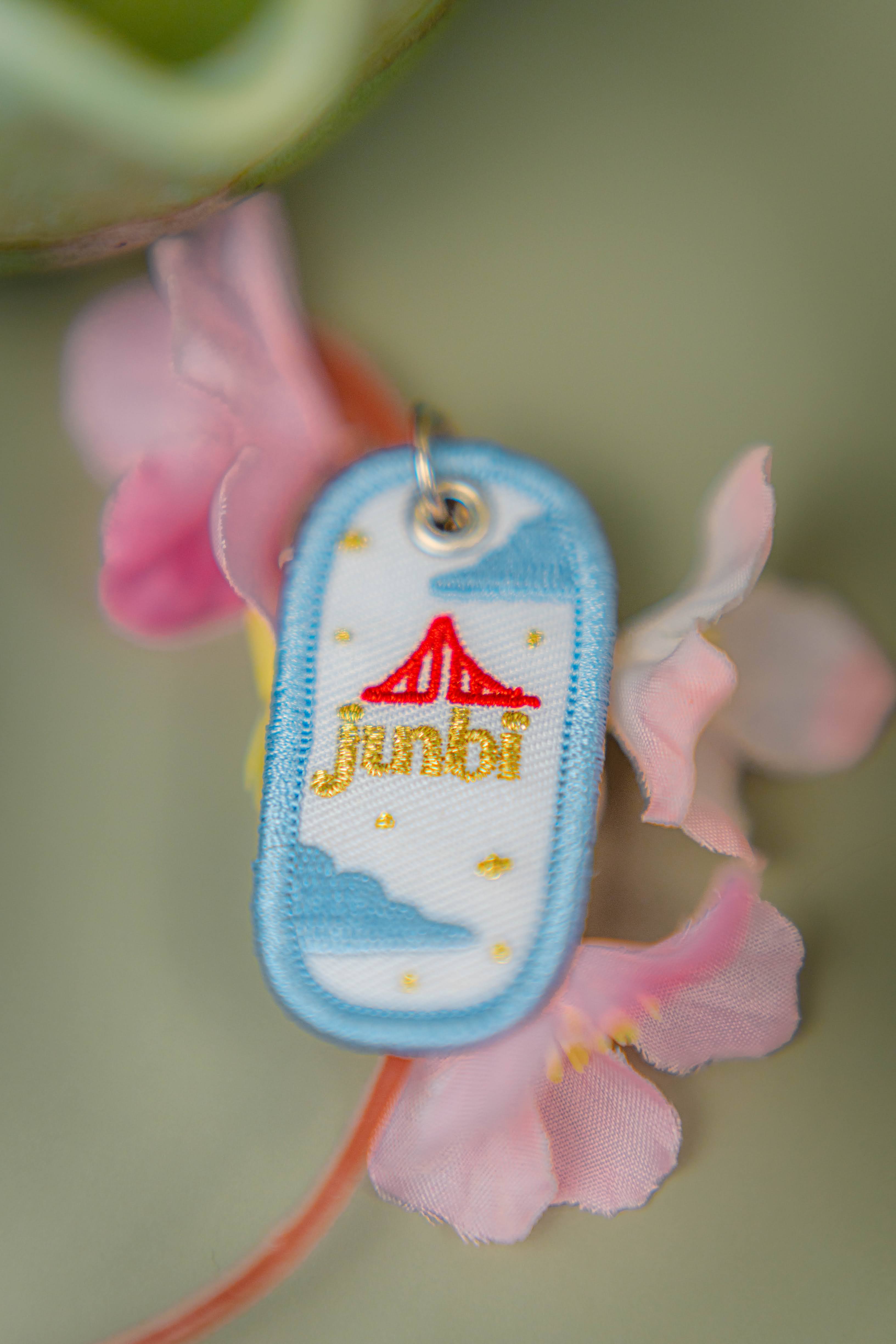 JUNBI x Notebeans Stationery Jet Tag Keychain