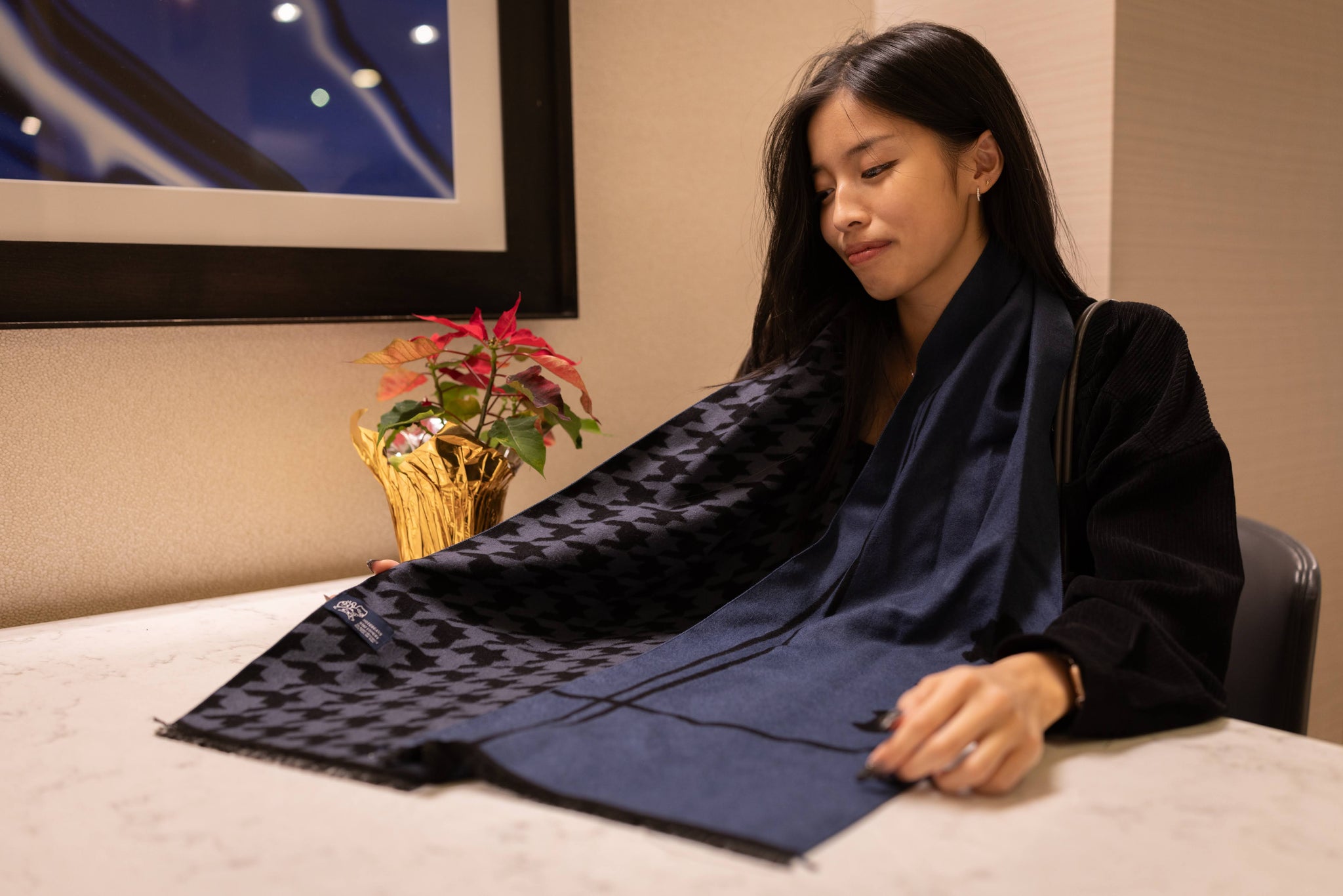 Elegant Soft Viscose Scarf – Lightweight Wrap for Casual or Formal Wear | Notebeans Stationery