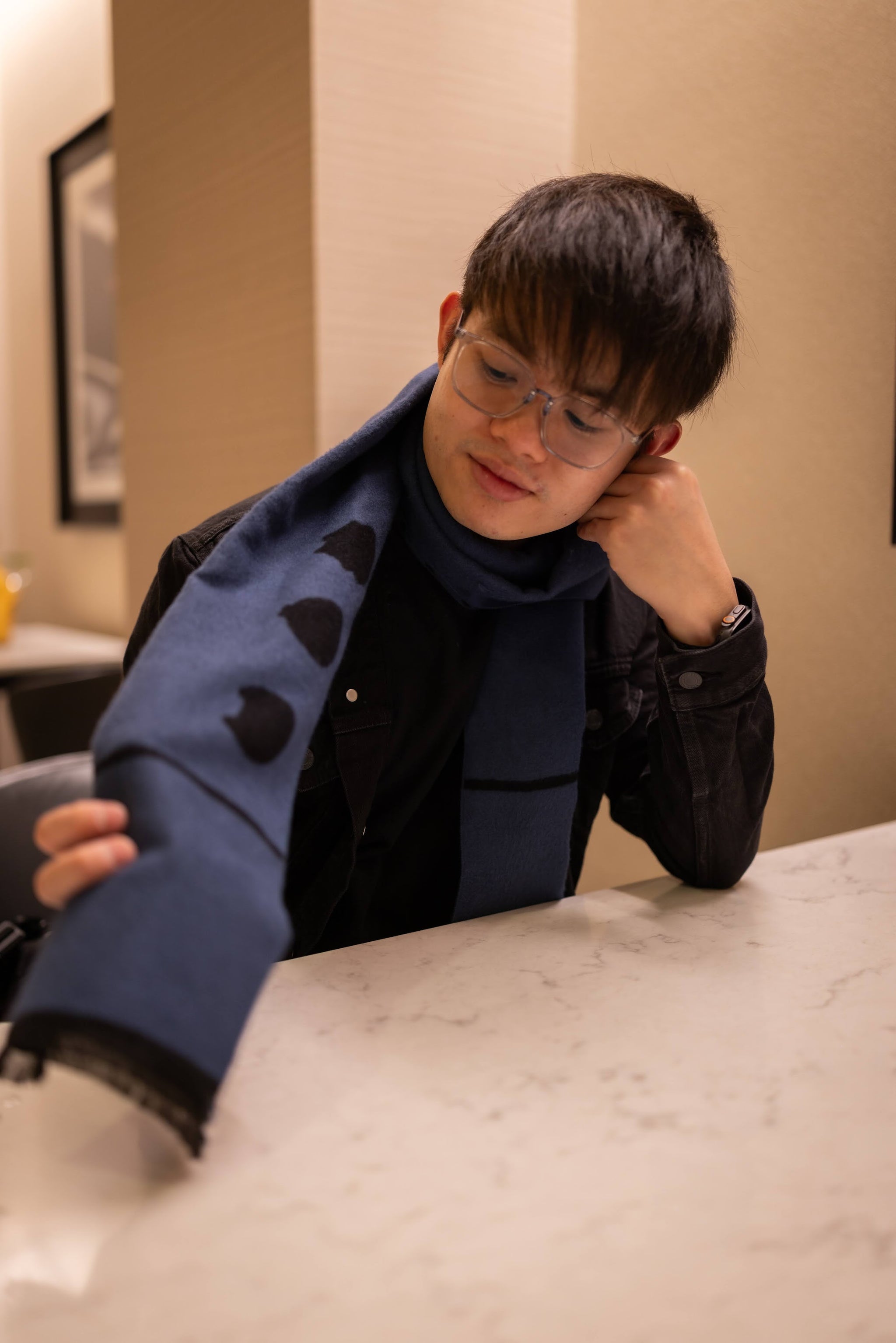 Elegant Soft Viscose Scarf – Lightweight Wrap for Casual or Formal Wear | Notebeans Stationery