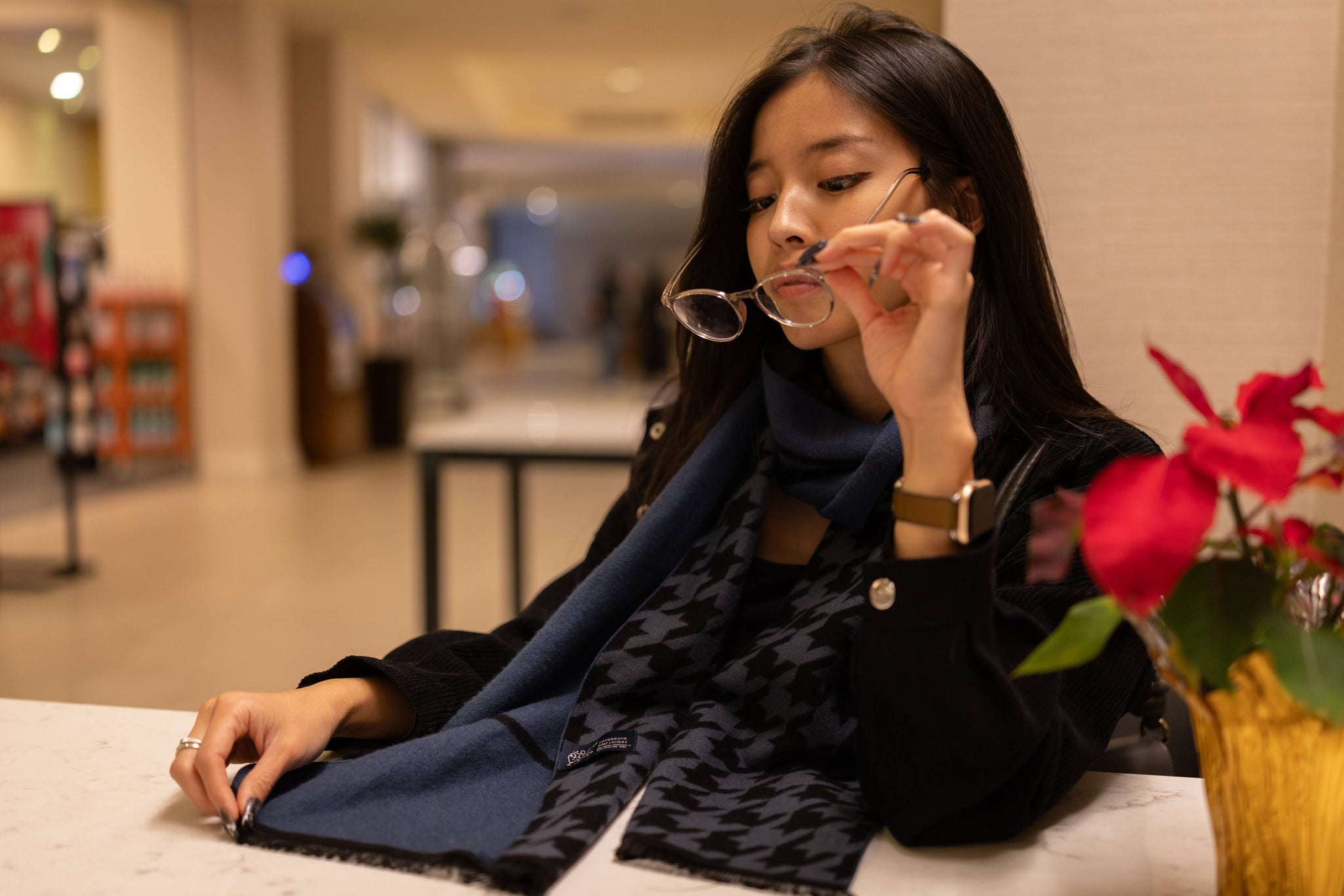 Elegant Soft Viscose Scarf – Lightweight Wrap for Casual or Formal Wear | Notebeans Stationery