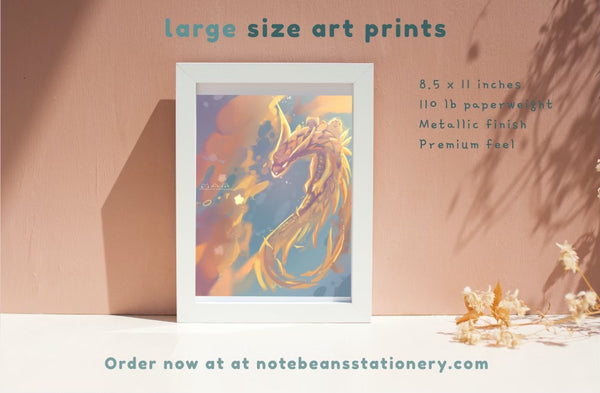 Rise of the Sun Dragon | Large Print |Year of the Dragon Design