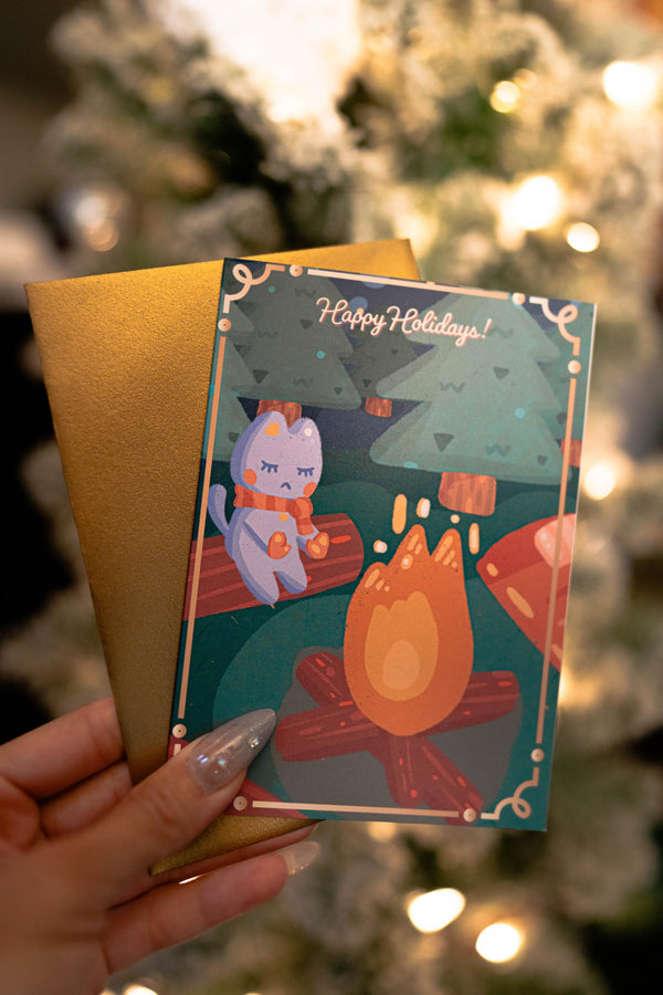 Christmas Card | "Campfire Kato"  | Christmas Gifts