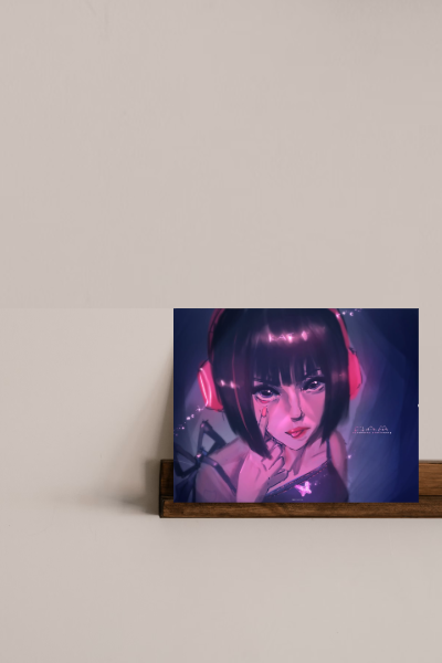 Gamer Girl Mini Print