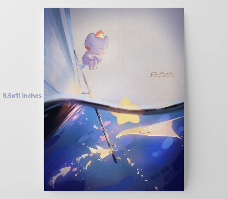 Beneath the Surface - Large Print