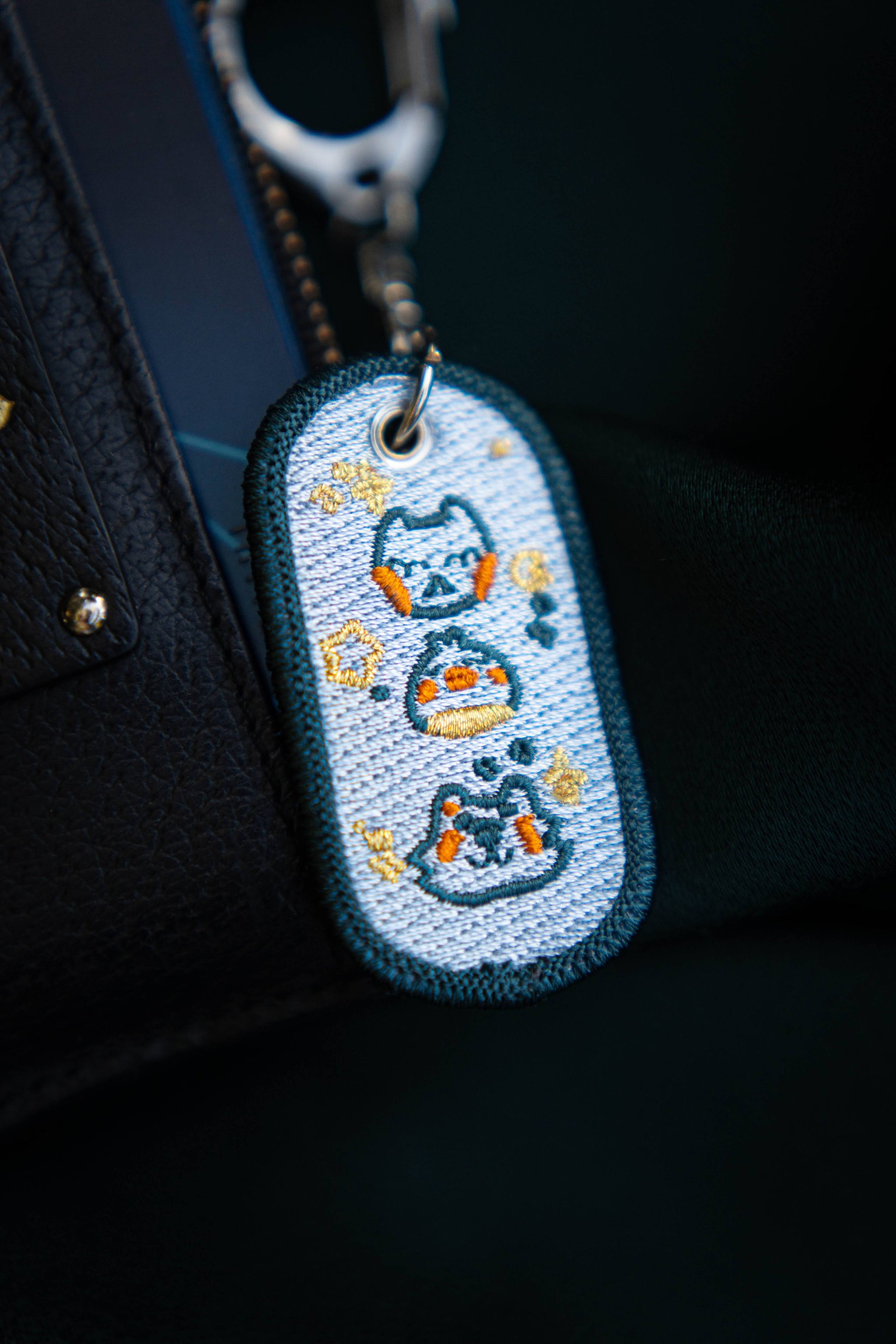 (NEW) Notebeans Stationery Jet Tag Keychain