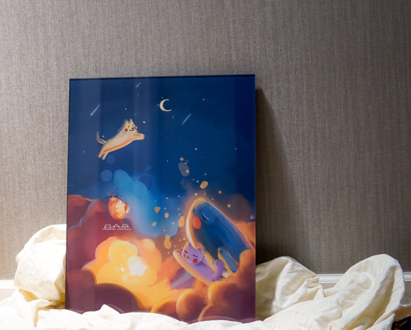 Dream Diving XL Print- Acrylic Prints