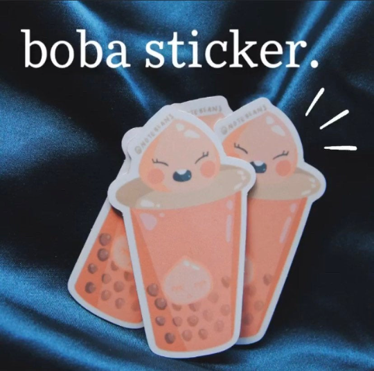 Apeach Boba Sticker | Global Giving Donation